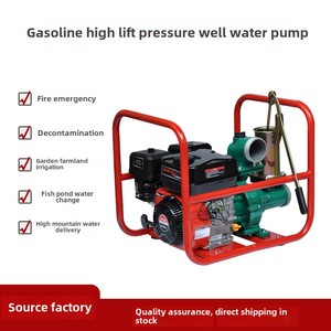 Waterpro Factory Direct 4.5HP High Pressure <b>Gasoline</b> Fire Pump Aluminum Enclosure Large Flow Farmland Irrigation Sewage Disposal - Product Image 2