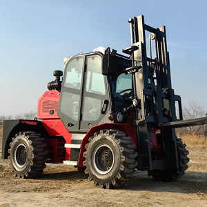 Phổ biến nhất New 4WD tất cả bốn bánh xe Ổ Đĩa 5t 4t khớp nối off road xe nâng <span class=keywords><strong>DIESEL</strong></span> cho địa hình gồ ghề bền Xe Tải xe nâng - Product Image 2