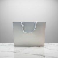 Sac en papier kraft personnalisé de qualité alimentaire, recyclé, brun/noir, avec logo imprimé