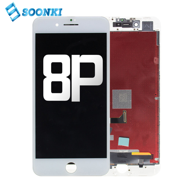 8 Plus Lcd Pantalla for iphone 8 Plus Display Screen for iphone 8 Plus Lcd Screen Replacement White Black
