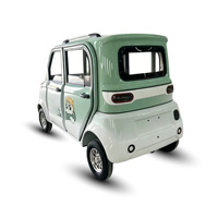 Scooter de mobilité à 4 roues Holladay 1000W avec portes et fenêtres, entièrement fermé, voiture électrique à basse vitesse, quadricycle électrique compact