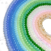 Stock à vendre 6x8mm pas cher usine AB couleur perles de cristal perles de verre perles en vrac pour lampwork et fabrication de bijoux