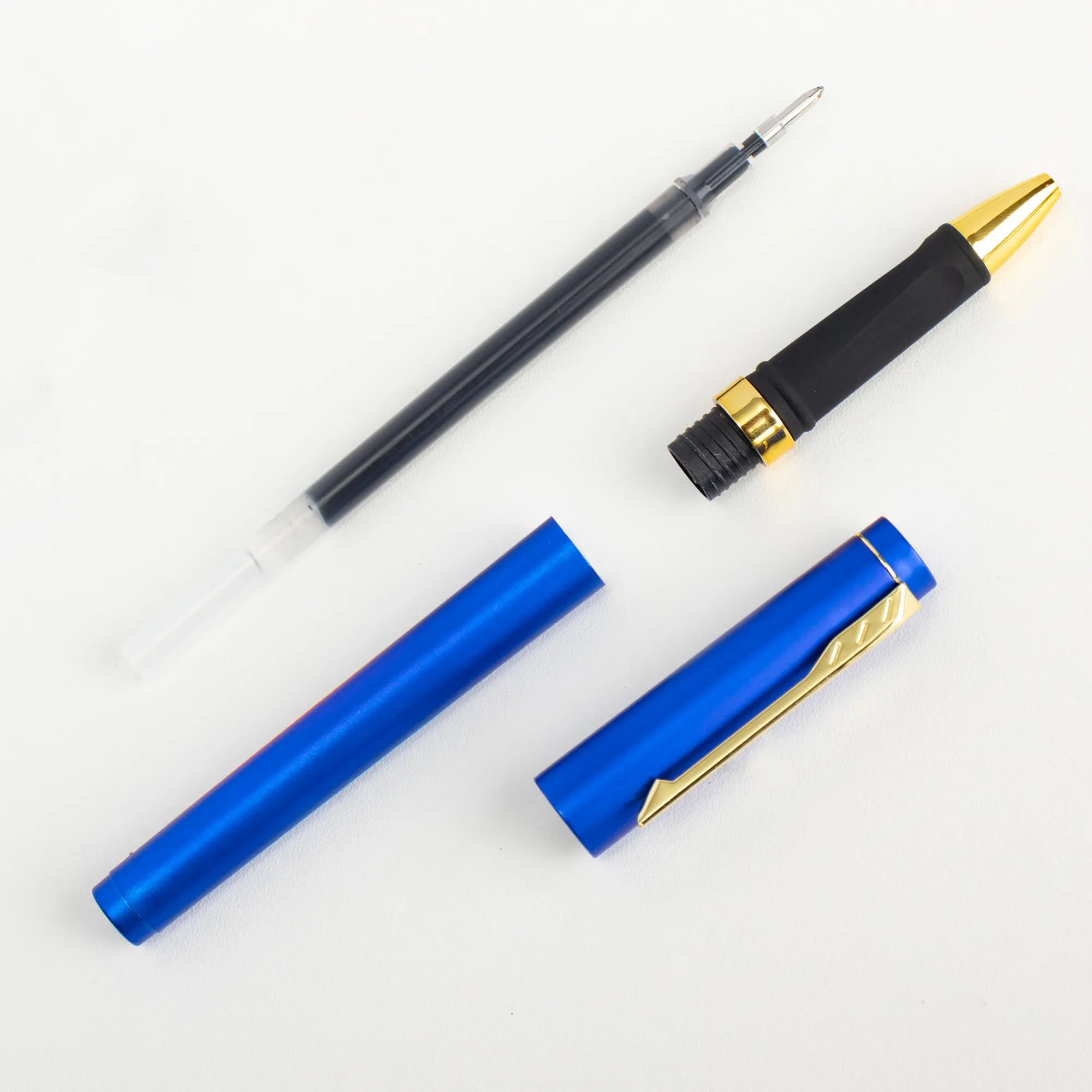 High-End Gel Pen Luxe Custom Logo Relatiegeschenk Briefpapier Plastic Gel Pen