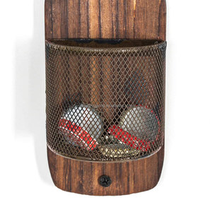 פותחן בקבוק עץ משובח בירה עץ רכוב פותחן בקבוק עם לוכד עבור מאהב בירה - Product Image 4