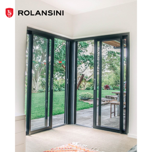 โรลันซินี แวนโก๊ะ ประตูบาน<span class=keywords><strong>เลื่อน</strong></span> AS11 โมเดิร์น อลูมิเนียมอัลลอยด์ <span class=keywords><strong>กระจก</strong></span>สองชั้น สำหรับ<span class=keywords><strong>กั้น</strong></span><span class=keywords><strong>ห้อง</strong></span>แบบเลื่อนเข้ามุม เหมาะสำหรับที่พักอาศัยและเชิงพาณิชย์ - Product Image 3