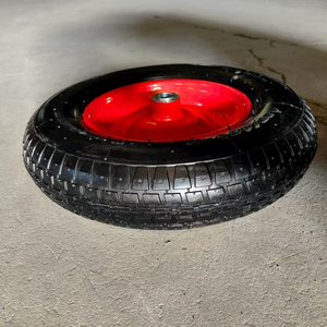 Roue et <span class=keywords><strong>pneu</strong></span> de remplacement pour <span class=keywords><strong>brouette</strong></span> pneumatique de 14 pouces, <span class=keywords><strong>3</strong></span>.50-<span class=keywords><strong>8</strong></span> <span class=keywords><strong>3</strong></span>/4 pouces <span class=keywords><strong>5</strong></span>/<span class=keywords><strong>8</strong></span> pouces avec roulement à billes - Product Image 6