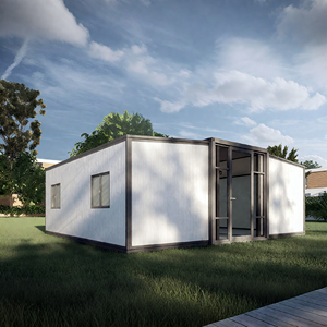 Petites maisons préfabriquées démontables de 10 pieds 20 pieds Maison préfabriquée modulaire de luxe en conteneur 40 pieds - Product Image 3