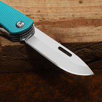 Couteau de poche pliable EDC en acier inoxydable 3Cr13, outil multifonction portable pour le camping, la survie et les activités de plein air, logo personnalisé