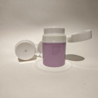 Vide Transparent Blanc Noir PP Bouteilles En Plastique Échantillon Gratuit Shampooing Sec Poudre Conteneur pour Bébé Soins De La Peau Eau Sans Liquide