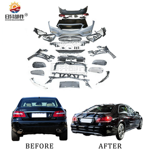 Pour Mercedes Benz <span class=keywords><strong>classe</strong></span> <span class=keywords><strong>E</strong></span> W212 2009-2013 Bodykit mise à niveau de nouvelles pièces de pare-chocs avant et arrière - Product Image 4