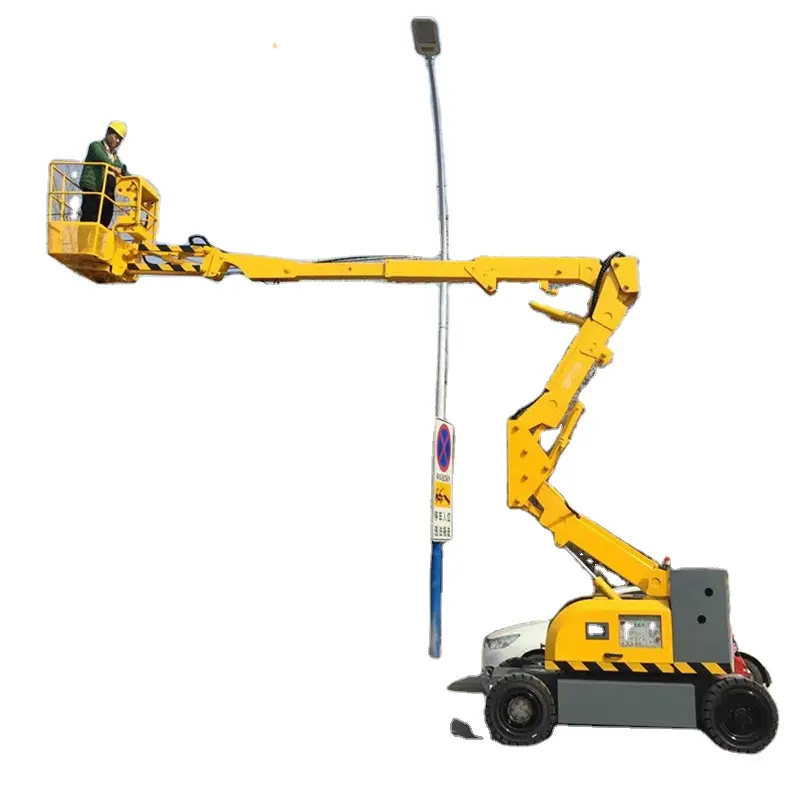 360 Grad Drehung Man Lift hydraulische mobile Boom Lift Tischs chaufel 10m 16m Preis