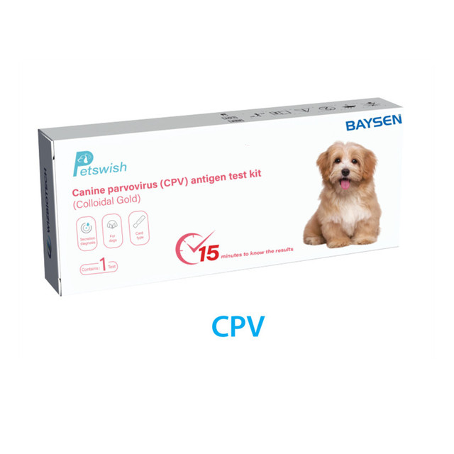 Dog Pet  Canine Parvovirus (CPV) Antigen test Kit Rapid test Kit of Animal  for Vet