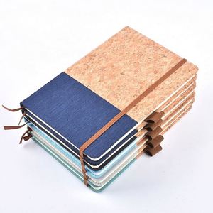 Eco Friendly Leather Cork Cover Hardcover Journal Diary <b>Gift</b> Custom Notebook 100 Sheets - Product Image 4