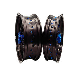 <span class=keywords><strong>WR</strong></span> YZ <span class=keywords><strong>125</strong></span> 250 450 Cc Jantes Noires Moyeu Bleu Hors Route Moto Motard <span class=keywords><strong>Supermoto</strong></span> Roues pour YAMAHA - Product Image 6