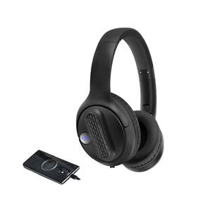 Nuevos Auriculares Deportivos Inalámbricos AKZ-13 con Diadema, BT5.3 EDR, Cancelación Activa de Ruido, Baja Latencia, Resistentes al Agua, Pantalla Digital, para Viajes - Product Image 1