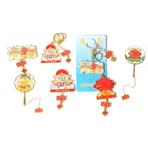 Porte-clés en alliage de zinc personnalisés en gros, légers, tendance, souvenirs et cadeaux promotionnels - Fournisseur chinois - Product Image 3