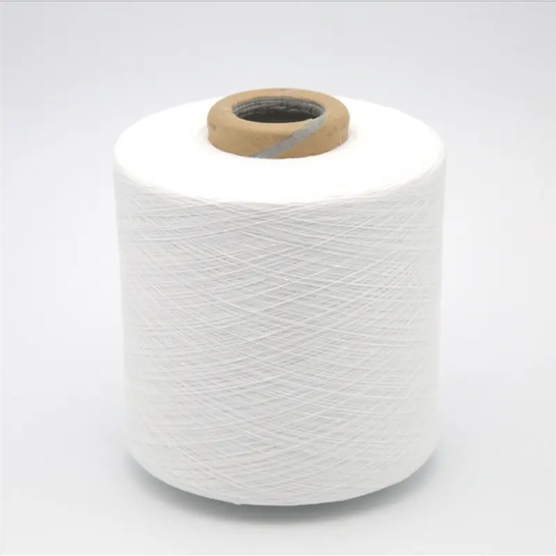 Manufacturer Raw White polyester Yarn Wholesale Undyed Yarn 21s