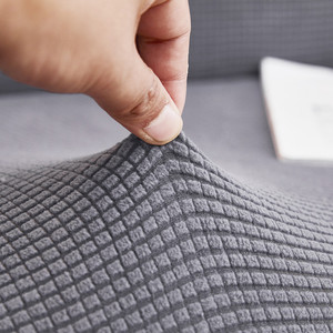 Couch <strong>Cover</strong> Checker <strong>Sofa</strong> <strong>Covers</strong> Elastic Dustproof Protector <strong>Stretch</strong> Slipcovers <strong>Sofa</strong> <strong>Cover</strong> - Product Image 4
