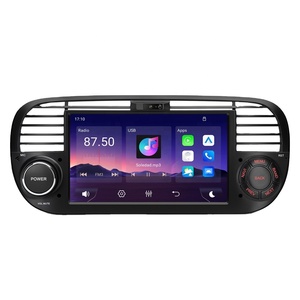 Autoradio Linux 7 pouces pour Fiat 500 2007-2015 avec contrôle gestuel, CarPlay, Android Auto, écran miroir, DSP CE-XTRONS - Product Image 1