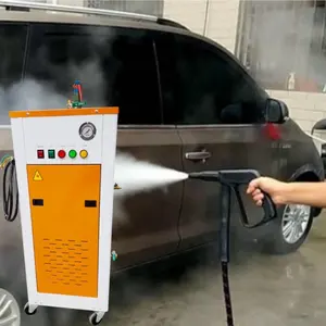 15KW Mobile High Pressure Wateless Steam Cleaning Machine