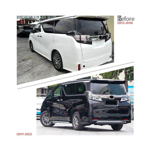 ชุดแต่งกันชนหน้า ไฟหน้า รุ่น <span class=keywords><strong>Vellfire</strong></span> Upgrade 40 Series สำหรับ <span class=keywords><strong>Toyota</strong></span> <span class=keywords><strong>Vellfire</strong></span> 30 35 ปี 2015-2022 ยี่ห้อ GBT Popular อะไหล่แต่ง - Product Image 5