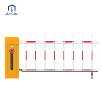 Ankuai DC24V Barrière de contrôle de la circulation à vitesse réglable Système de stationnement UHF automatique pour voiture