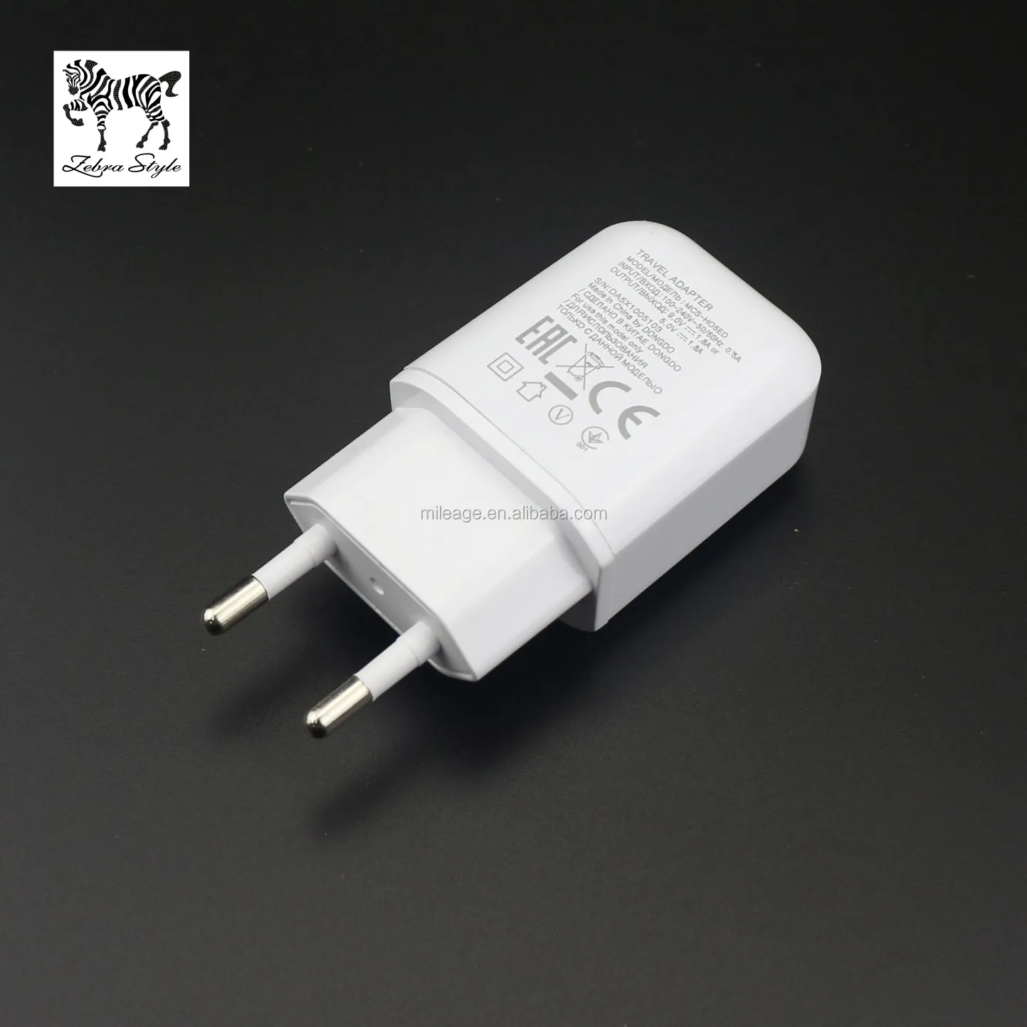 G5ためLG MObile Phone Travel Wall Charger Original MCS-H05ED 9V 1.8A 5V 1.8A Charger Adapter