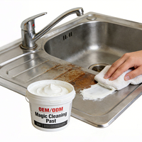 Pâte nettoyante tout usage OEM ODM, détachant ménager, formule personnalisée, nettoyant pour graisse de cuisine