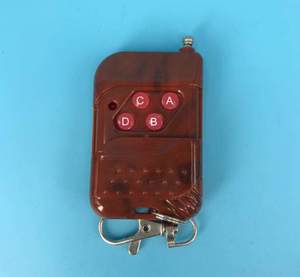 Control Remoto Deslizante de Madera de Durazno con 4 Botones, Clon de Control Remoto 315 433, Duplicación de Control Remoto - Product Image 1