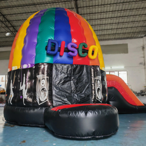 PVC videur cavalier plein d'entrain gonflable Disco dôme danse saut château rebond maison pour la fête - Product Image 5