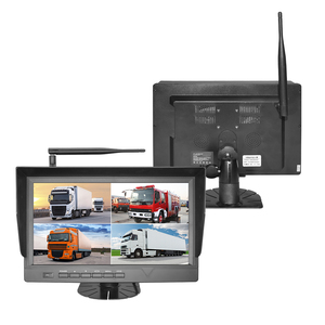 Khách hàng yêu thích 7-inch 12-24V Xe Tải không thấm nước hệ thống camera độ phân giải 1080P 2.4G tín hiệu Ăng-ten phẳng xe tải xem đêm - Product Image 1