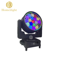 Luces de Escenario con Cabezal Móvil LED Bee Eye de 19 Piezas * 40 W, Resistentes al Agua IP65, para Eventos al Aire Libre, Conciertos, Discotecas, Bares, Bodas, Espectáculos