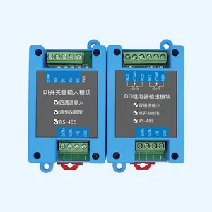 Từ xa IO mô-đun chuyển đổi số lượng kỹ thuật số mua lại relay đầu ra di/Làm đa kênh RS485 truyền thông mở rộng