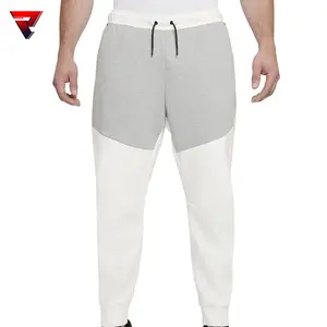 2022 Custom Logo Nieuwe Ontwerp Luxe Kwaliteit Mannen Tech Fleece Jogger Joggingbroek Met Steekzakken