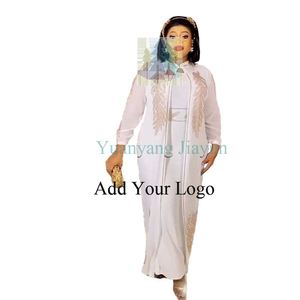 Hot Bán Phụ Nữ Châu Phi Mùa Hè đắt tiền Kim Cương Dress Set 2 Mảnh Quần Áo Bộ Áo Femme - Product Image 5