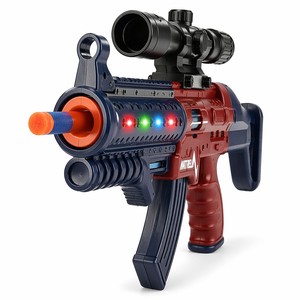 Blaster <span class=keywords><strong>Elettrico</strong></span> Automatico con Proiettili Morbidi, Luci LED Dinamiche ed Effetti Sonori, Pistola Tattica Spara-Schiuma per Ragazzi - Product Image 3