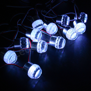Focos LED RGB de Cristal <span class=keywords><strong>Pixel</strong></span> WS2811 de 32 mm, IP65, para Decoración de Bodas, Navidad y Uso en Carreteras - Product Image 3