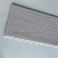 Panneau de plafond moderne en bois PVC personnalisé pour appartement Application couleur blanche 6/7/7.5/8/9mm d'épaisseur pour le marché du Guatemala