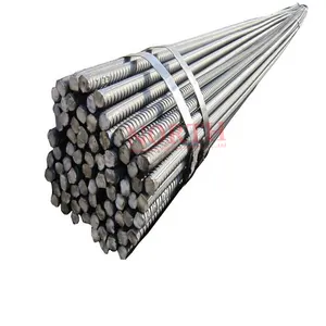 El mejor precio personalizado HRB400E Barras de acero redondas deformadas 6-12m de longitud Barras de refuerzo de acero