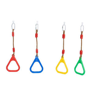 Barre de trampoline suspendue en plastique pour enfants avec corde réglable, <span class=keywords><strong>accessoire</strong></span> de jeu d'escalade intérieur/extérieur - Product Image 4