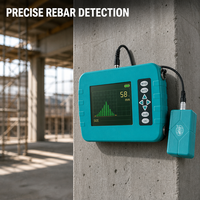 Comparador de Grietas de Alta Precisión FKY de 0.01 mm, Medidor Profesional de Ancho de Grietas en Paredes de Hormigón con 1 Año de Garantía, Protección IP65