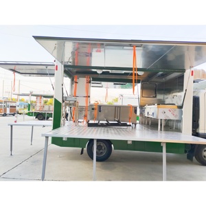 Elektrische Mobiele Fast <span class=keywords><strong>Food</strong></span> Truck Nieuwe Energie Voertuig <span class=keywords><strong>Food</strong></span> Kar Aanhangwagen Voor Ijs & Hotdog Verkoop - Product Image 5