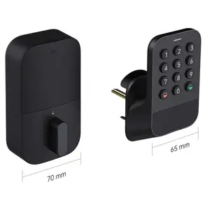 Outdoor Wifi Biometric Fingerprint Safety US Smart Door Lock Keypad Electronic Lock Smart Deadbolt Door Locks For Hotel Room