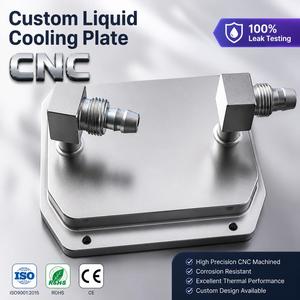 Plaque de refroidissement liquide sur mesure 100 % testée pour la tenue des fuites, en aluminium CNC, directement de l'usine, pour équipement laser - Product Image 1