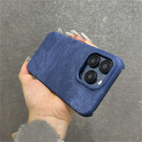 INS Lavé Couleur Denim Jeans Téléphone étui pour iphone 16 15 13 14 12 11 Pro Max Plus Tie Dye Cool Creative Couverture En Silicone Souple