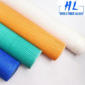 160g trát sợi thủy tinh lưới màu cam sợi thủy tinh lưới vải kiềm kháng sợi thủy tinh thạch cao lưới cuộn cho tường - Product Image 3