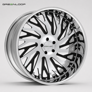 GREENLOOP ล้อฟอร์จ 2/3 ชิ้น ขนาด 24X10 24X9 26X10 26x10 28X9 28x10 5x127 5x120.65 มม. สำหรับรถ 1990 Caprice Impala C1500 <span class=keywords><strong>1980</strong></span> Cutlass - Product Image 1