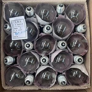หลอดไฟไส้ PZ220 220V ขั้วเกลียว E27 แก้วใส แสงแบบโบราณ สำหรับใช้ในบ้าน - Product Image 1