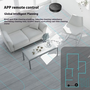 <span class=keywords><strong>Robot</strong></span> aspirador y fregona inteligente 3 en 1 recientemente actualizado: recolección automática de polvo para una limpieza sin esfuerzo - Product Image 5