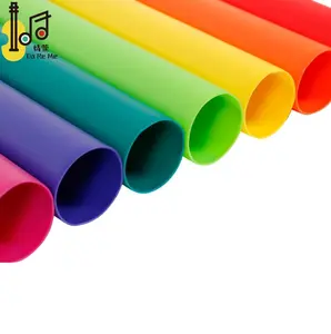 2023 nuovo design colorato orff 8 tono tubo sonoro bambini a percussione giocattolo tubo boomwhacker strumento musicale